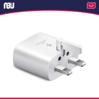شارژر  سامسونگ 25 وات 3 پین مدل EP-TA800 بدون کابل