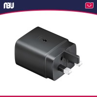 شارژر سامسونگ 45 وات 3 پین مدل EP-TA845XBEGGB به همراه کابل