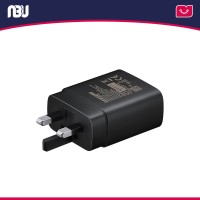 شارژر سامسونگ 45 وات 3 پین مدل EP-TA845XBEGGB به همراه کابل