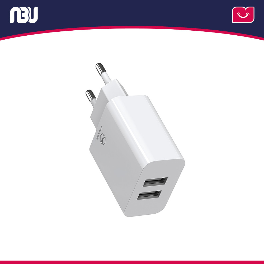 شارژر دیواری 12 وات مک دودو به همراه کابل USB-A به USB-C مدل CH-6721