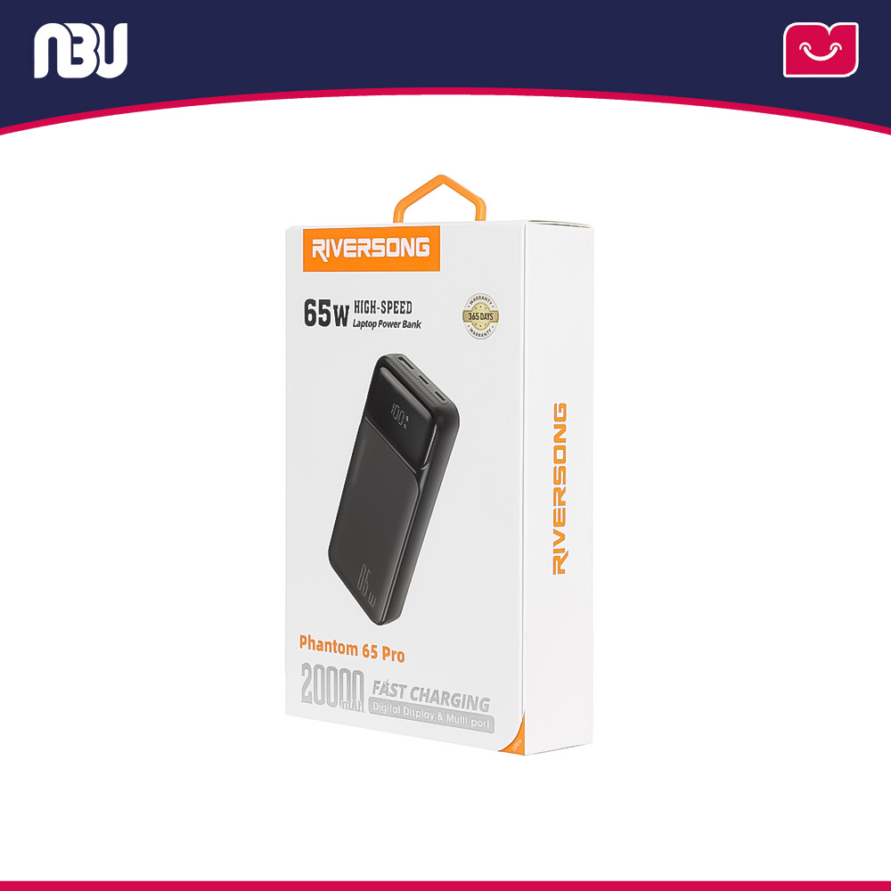 پاوربانک ریورسانگ مدل Phantom 65 Pro PB103 ظرفیت 20000 میلی‌ آمپر