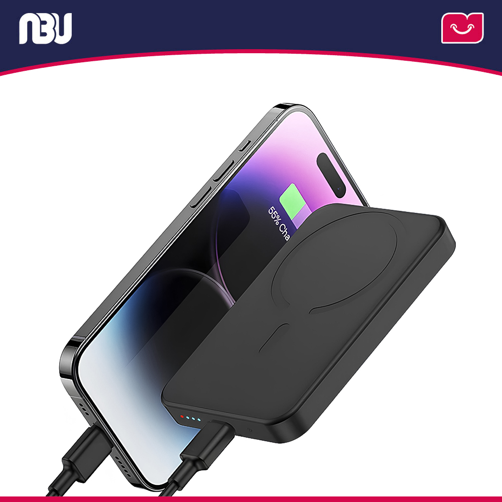 پاور بانک وایرلس 5000 نورث پلاس مدل  MAGNETO PRIME N5
