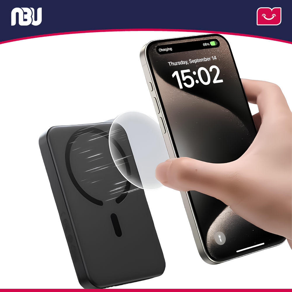پاور بانک وایرلس 5000 نورث پلاس مدل  MAGNETO PRIME N5