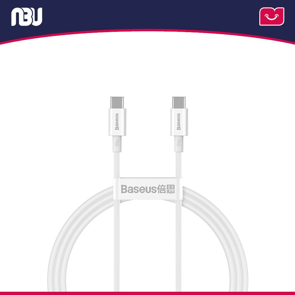 کابل  تایپ سی به تایپ سی طول 1 متر بیسوس مدل Superior کدCATYS-B02 شناسه 208452