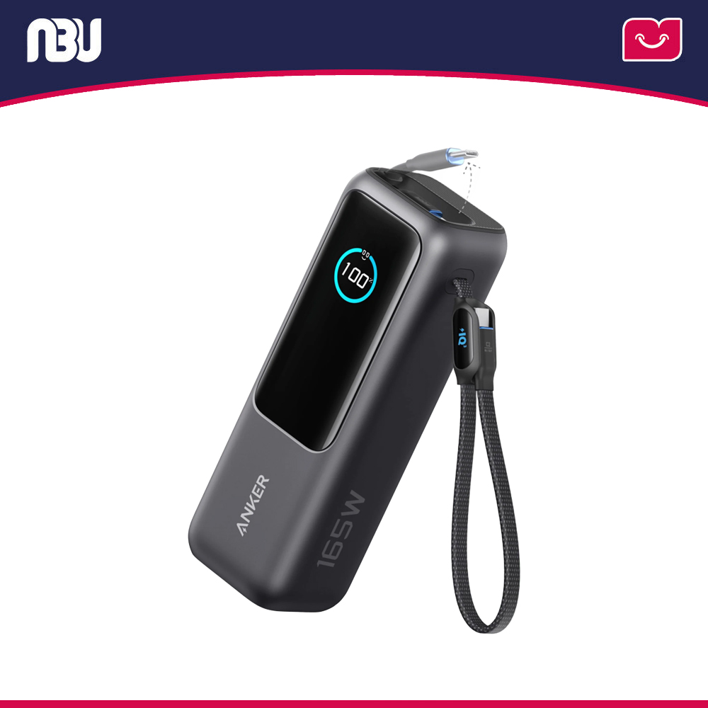 پاوربانک 165 وات انکر ظرفیت 25000 میلی آمپر ساعت مدل A1695h11