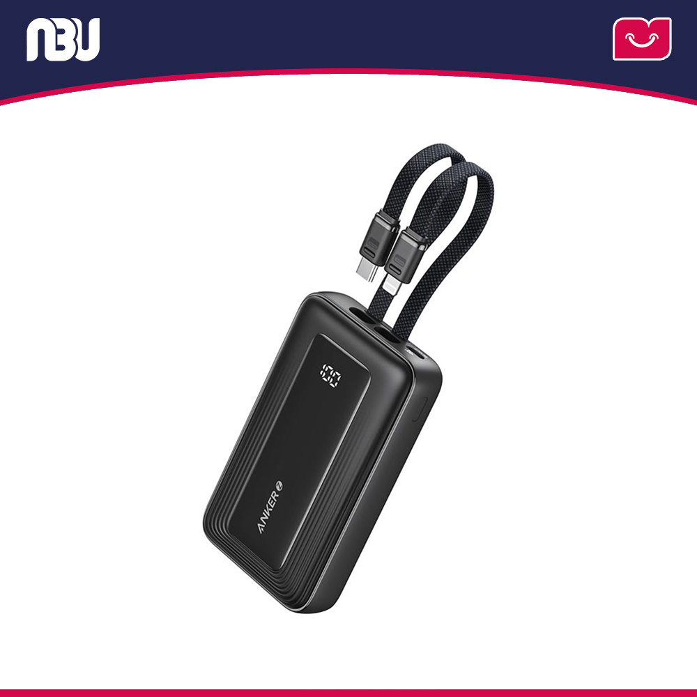 پاوربانک ۳۰ وات  انکر ظرفیت ۲۰۰۰۰ میلی آمپربه همراه کابل USB-C-Lightning مدل A1681