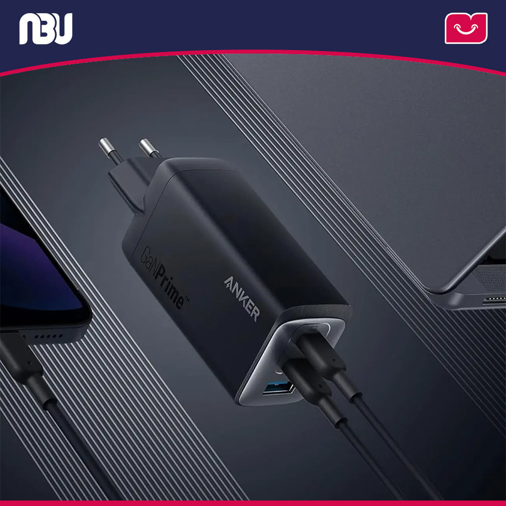 شارژر دیواری 120 وات فست شارژ انکر مدلGaNPrime 737 کدA2148311