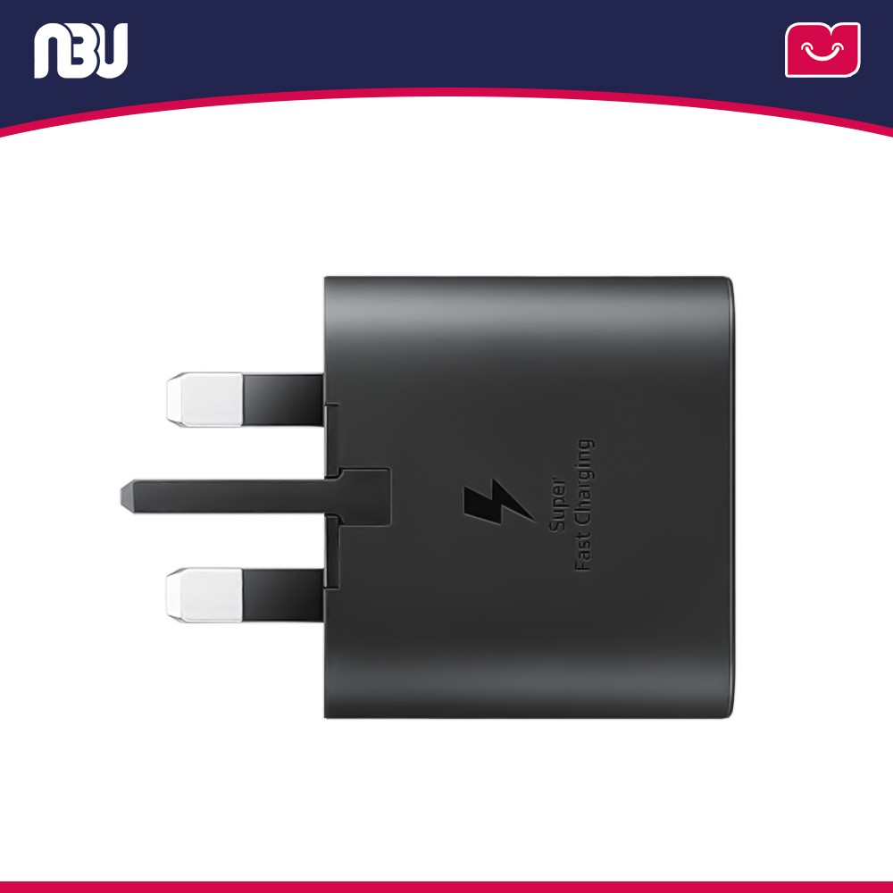 شارژر  سامسونگ 25 وات 3 پین مدل EP-TA800 بدون کابل
