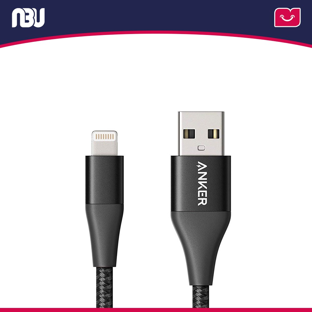 کابل تبدیل USB به لایتنینگ انکر مدل A8452 PowerLine II Plus طول 0.9 متر