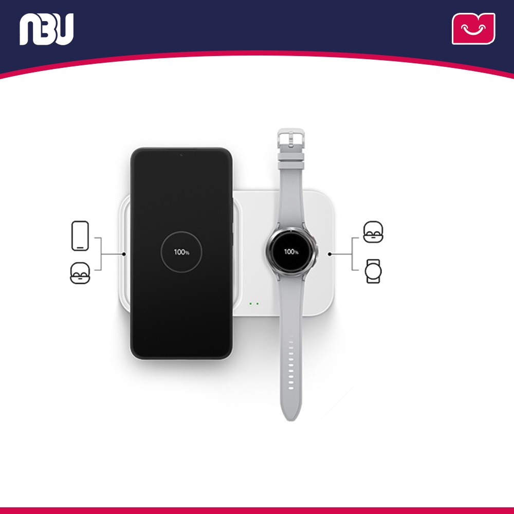 شارژر بی سیم سامسونگ مدل EP-P5400TBEGGB