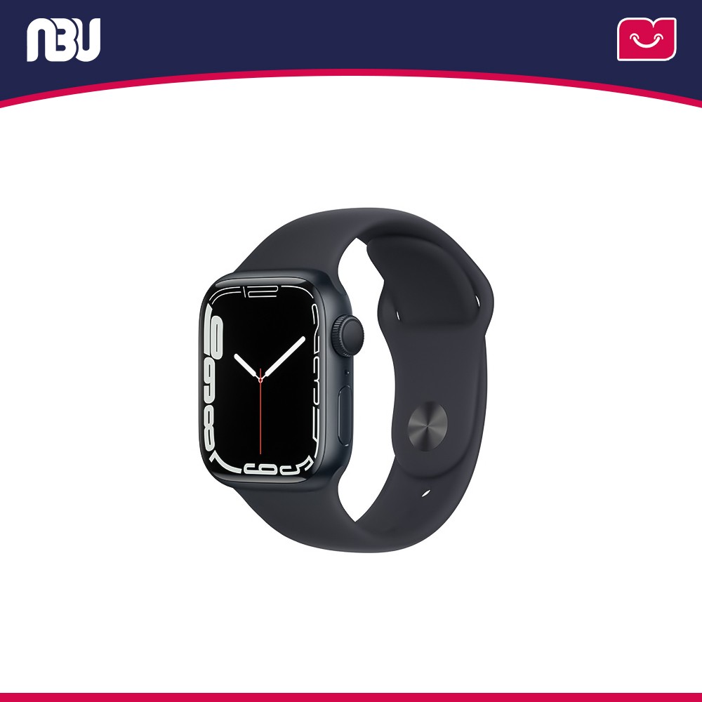 ساعت هوشمند اپل واچ سری 7 مدل 41mm Aluminum Case with Nike Sport