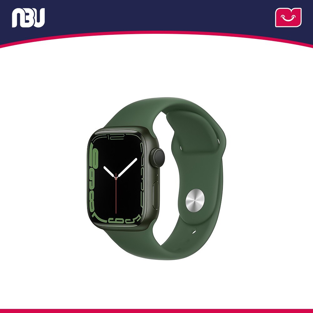ساعت هوشمند اپل واچ سری 7 مدل 41mm Aluminum Case with Nike Sport