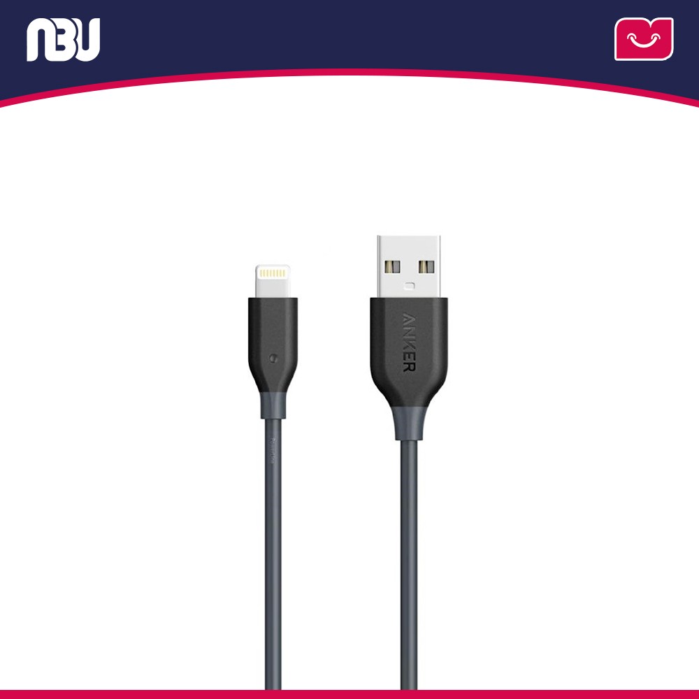 کابل تبدیل USB به لایتنینگ انکر مدل A8012 طول 0.9 متر