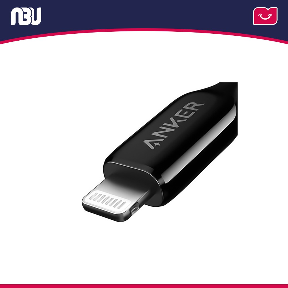 کابل تبدیل USB-C به لایتنینگ انکر مدل Powerline+ III 6FT A8823H11
