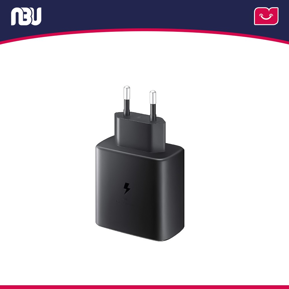 شارژر سامسونگ 45 وات 2 پین مدل EP-TA845 به همراه کابل 1.8 متری