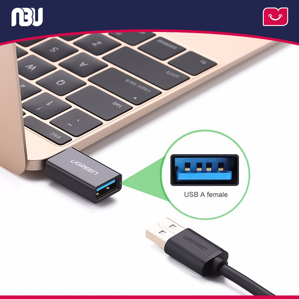مبدل OTG USB-A به USB-C یوگرین مدل US173 کد 20808