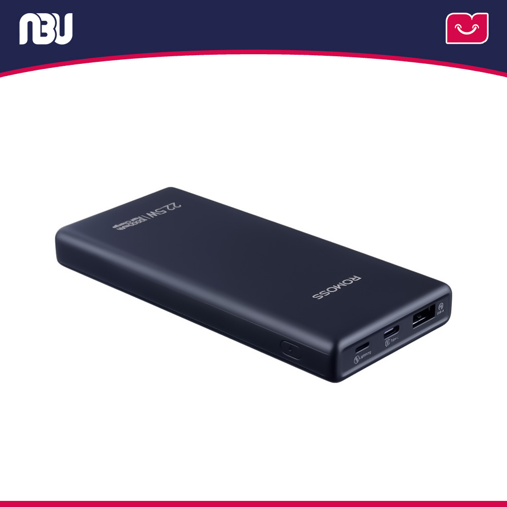 پاور بانک  روموس PRC10-171 PD 22.5W ظرفیت 10000 میلی آمپر 22.5 وات