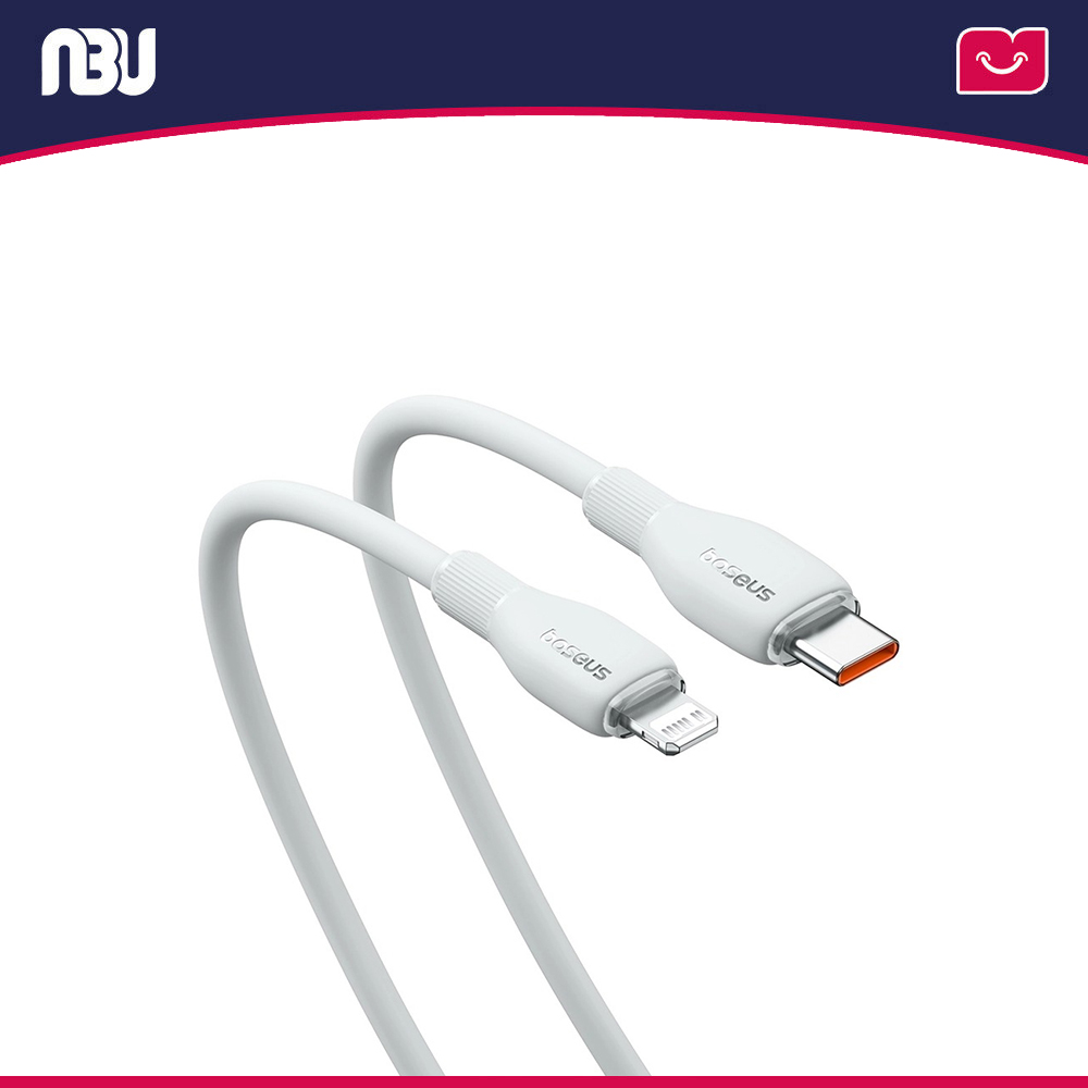 کابل 1.2 متری تایپ سی به لایتنینگ بیسوس مدل Pudding کد P10355701221-00 شناسه634216