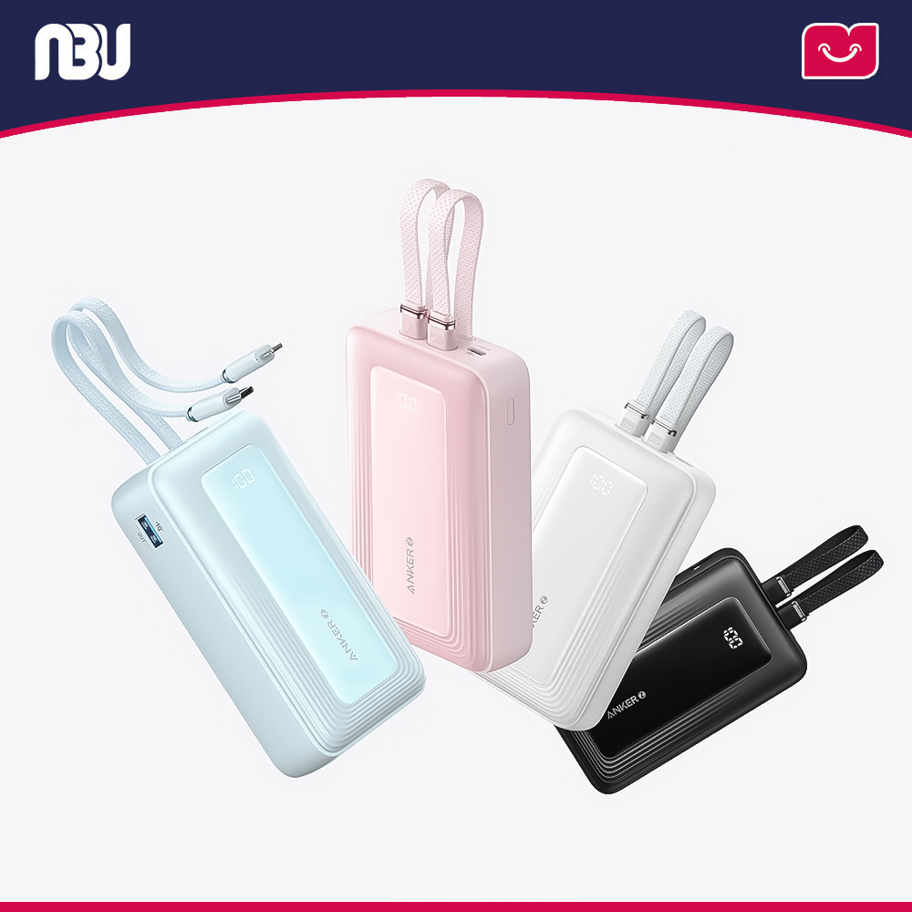 پاوربانک ۳۰ وات  انکر ظرفیت ۲۰۰۰۰ میلی آمپربه همراه کابل USB-C-Lightning مدل A1681