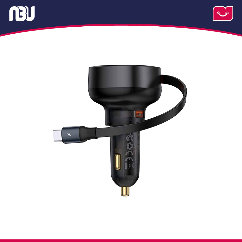 شارژر فندکی بیسوس  60 وات  مدل Enjoyment Pro کدc00057800111-00 شناسه635817