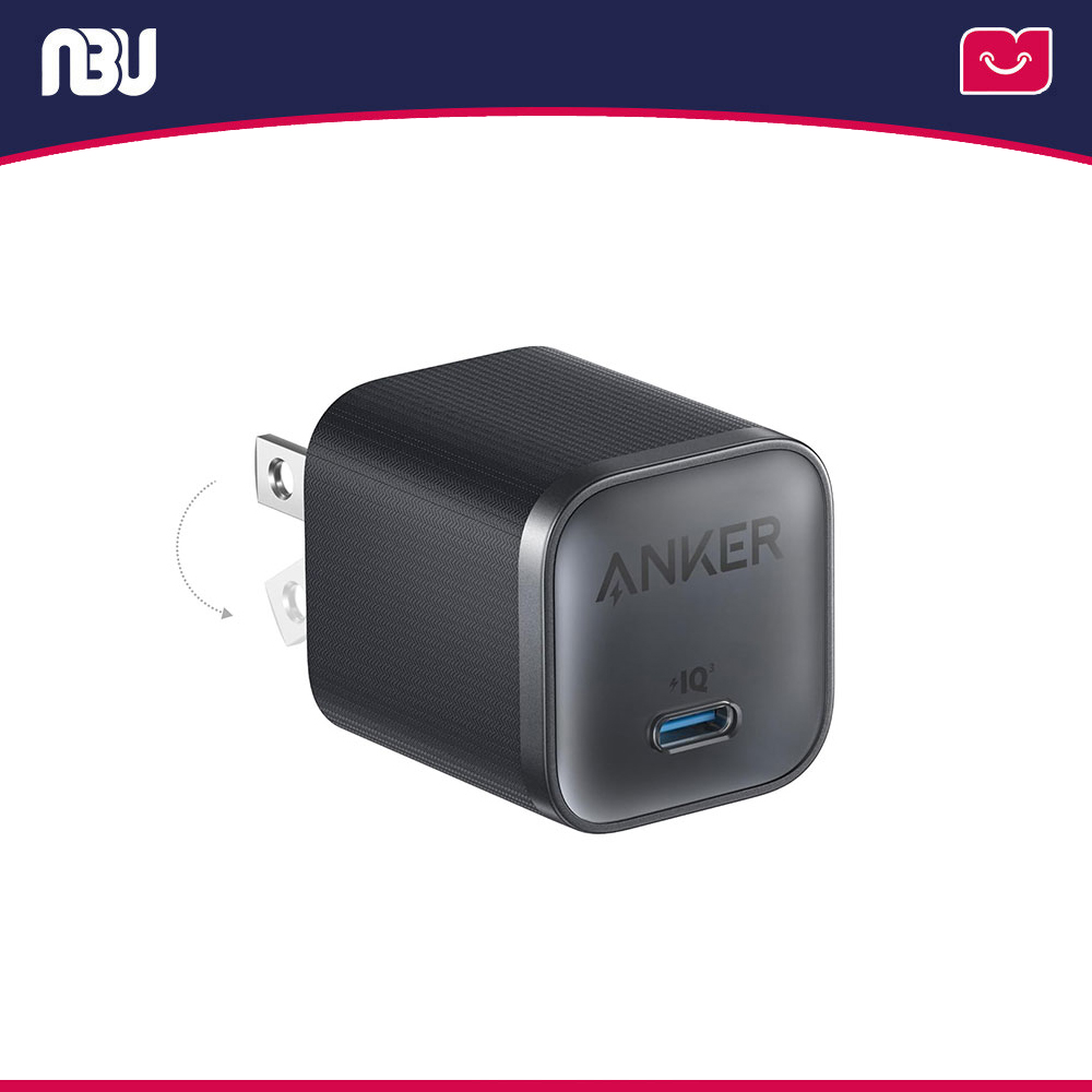 شارژر دیواری نانو 45 وات انکر دو پین چین مدل A2692 