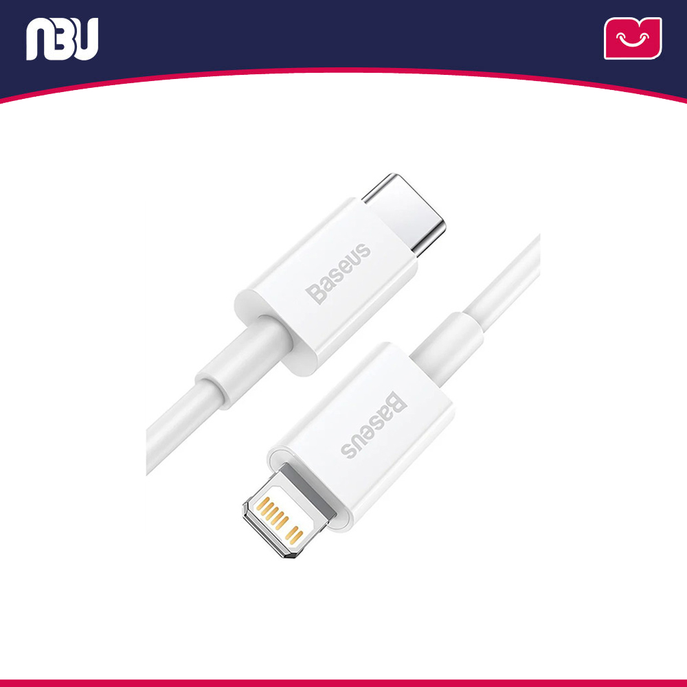 کابل شارژ سریع بیسوس20وات Type-C به iP PD کد CATLYS-B02 شناسه 205345