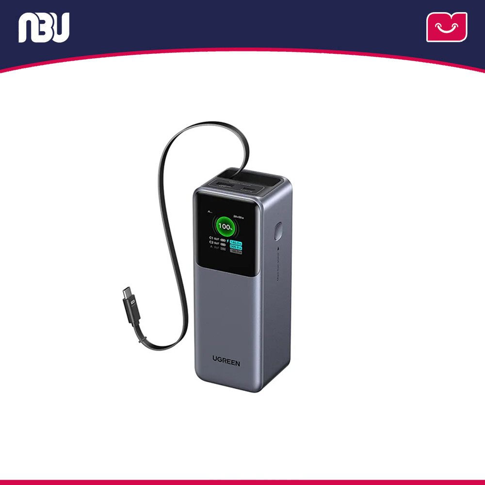 پاوربانک 3 پورت 20000 میلی‌آمپر 165وات یوگرین مدل PB726