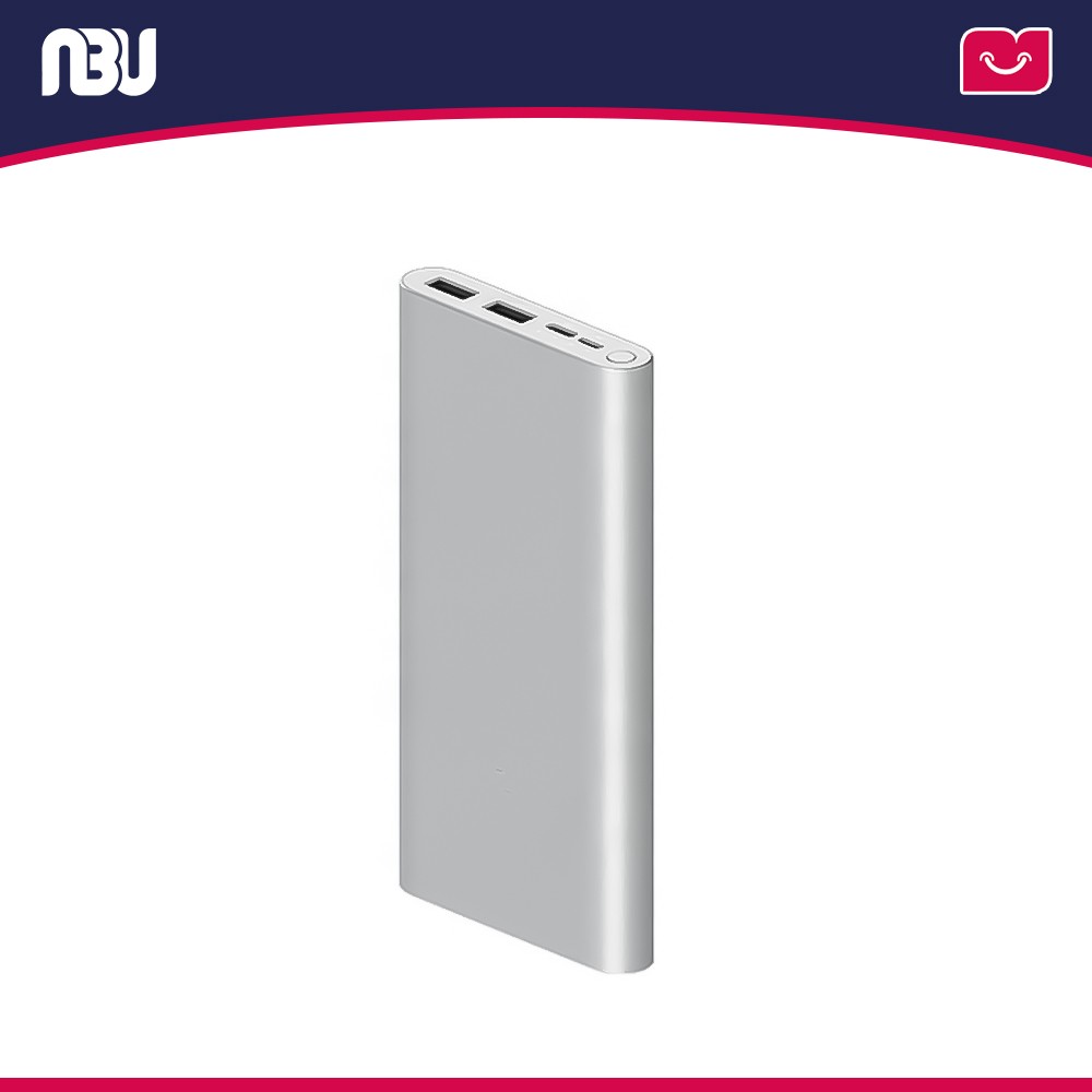 پاور بانک فست شیائومی مدل PLM13ZM ظرفیت 10000 میلی آمپر ساعت