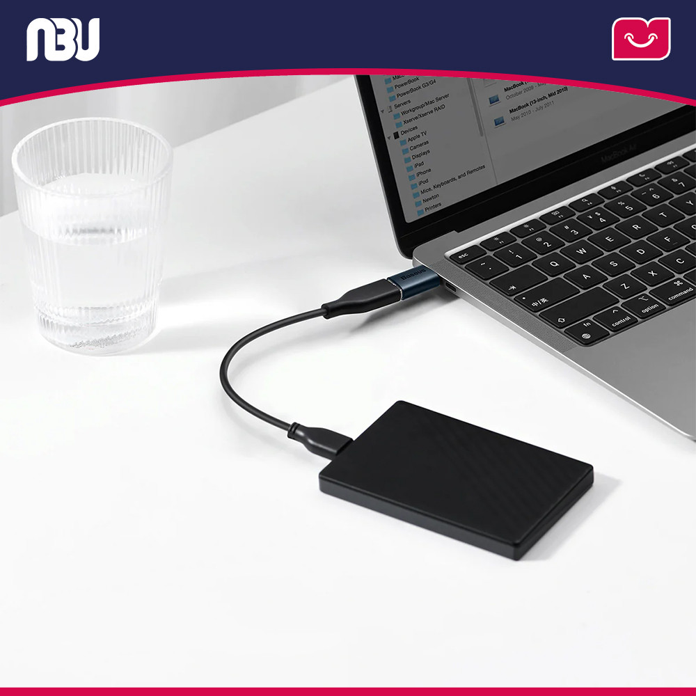 مبدل Type-C به USB-A بیسوس مدل Ingenuity Series کد ZJJQ000003 شناسه 605650