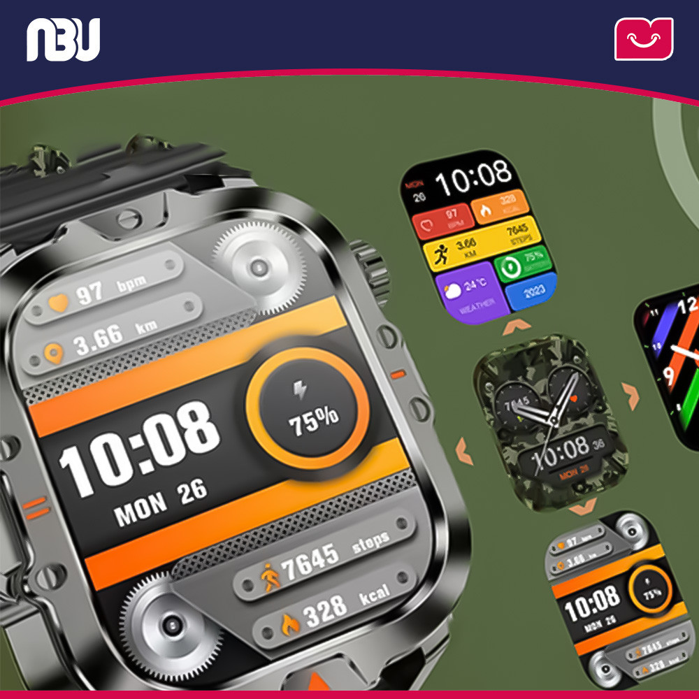 ساعت هوشمند بلک ترون مدل Storm S1