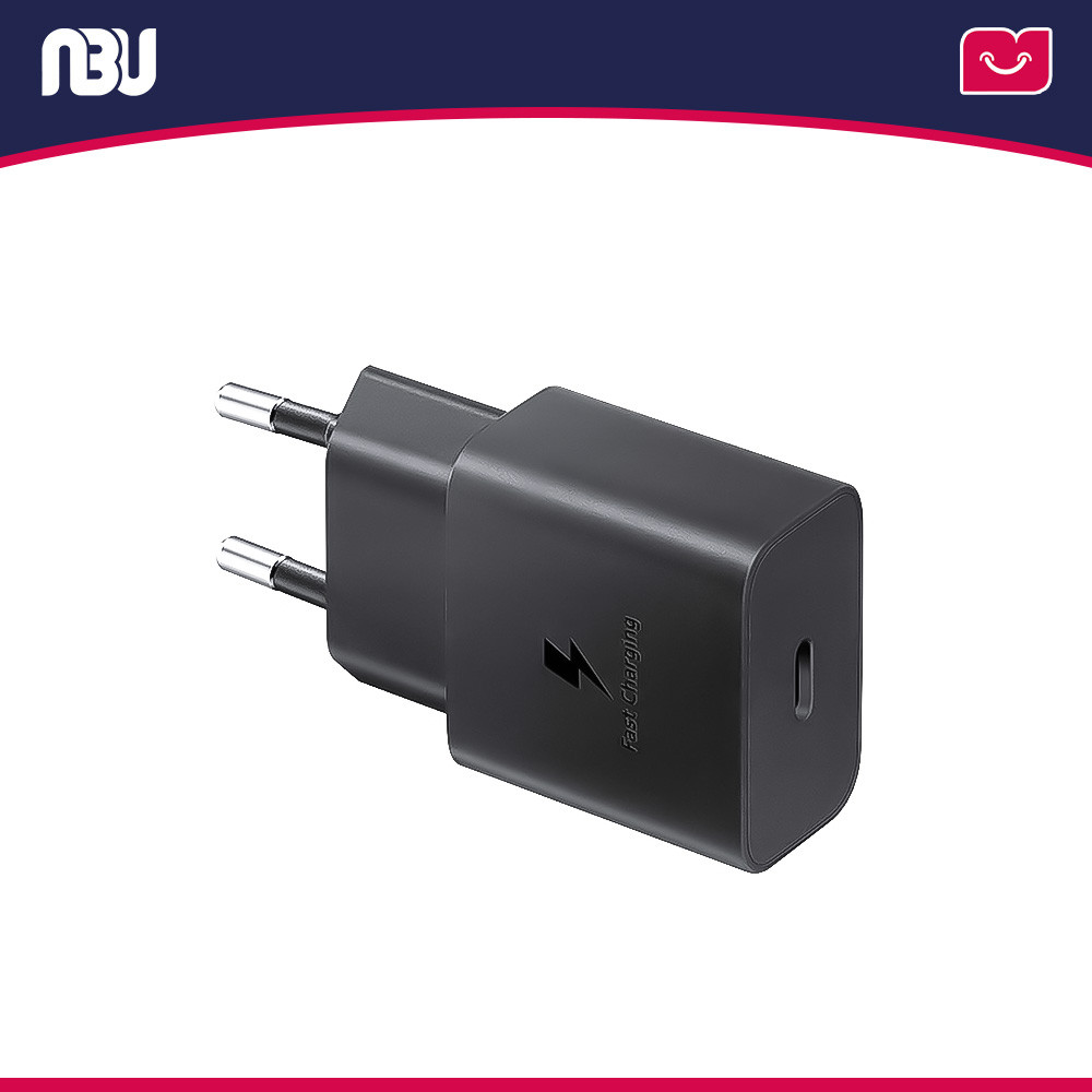شارژر دیواری سامسونگ 15وات 2پین به همراه  کابل Type-C به Type-C مدل EP-T1510XBGEU