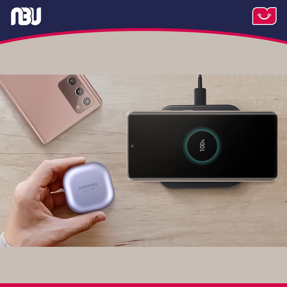 شارژر بی سیم سامسونگ مدل EP-P1300TBEGGB