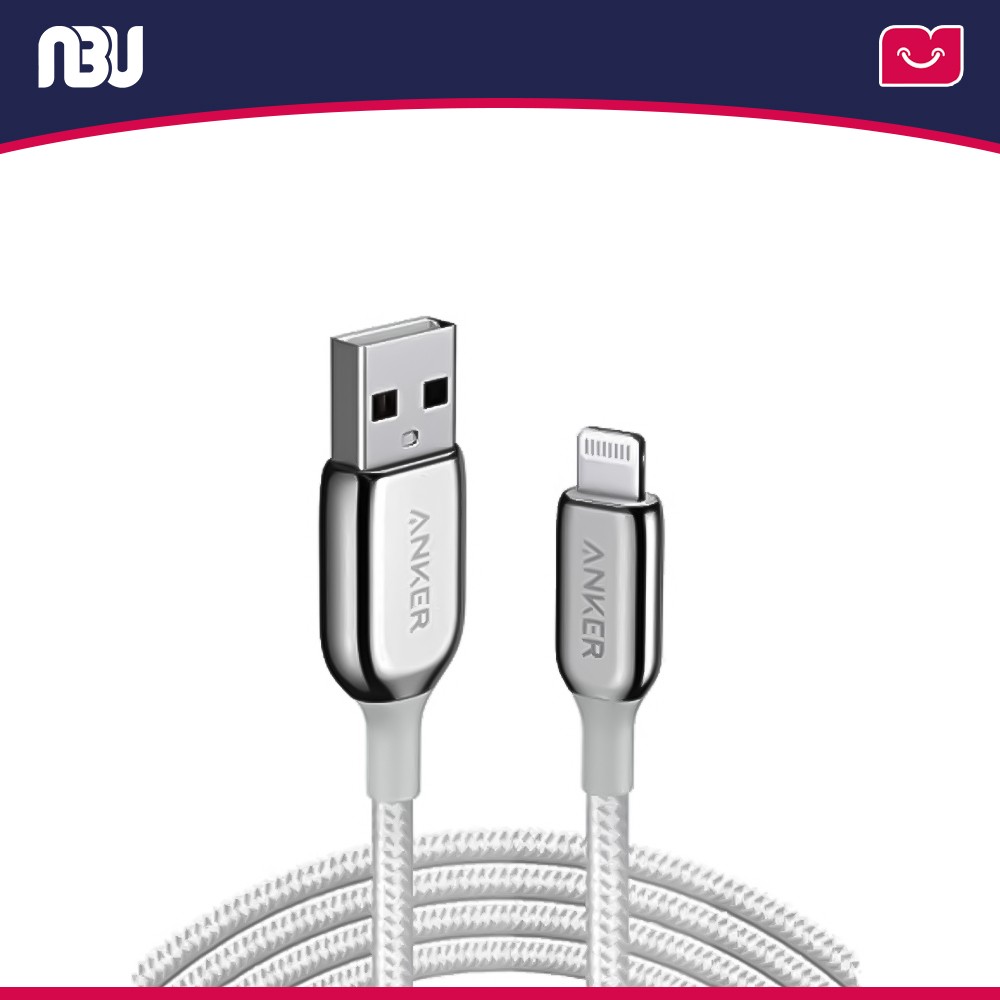 کابل تبدیل USB-A به لایتنینگ انکر مدل PowerLine+ III A8823 طول 1.8 متر