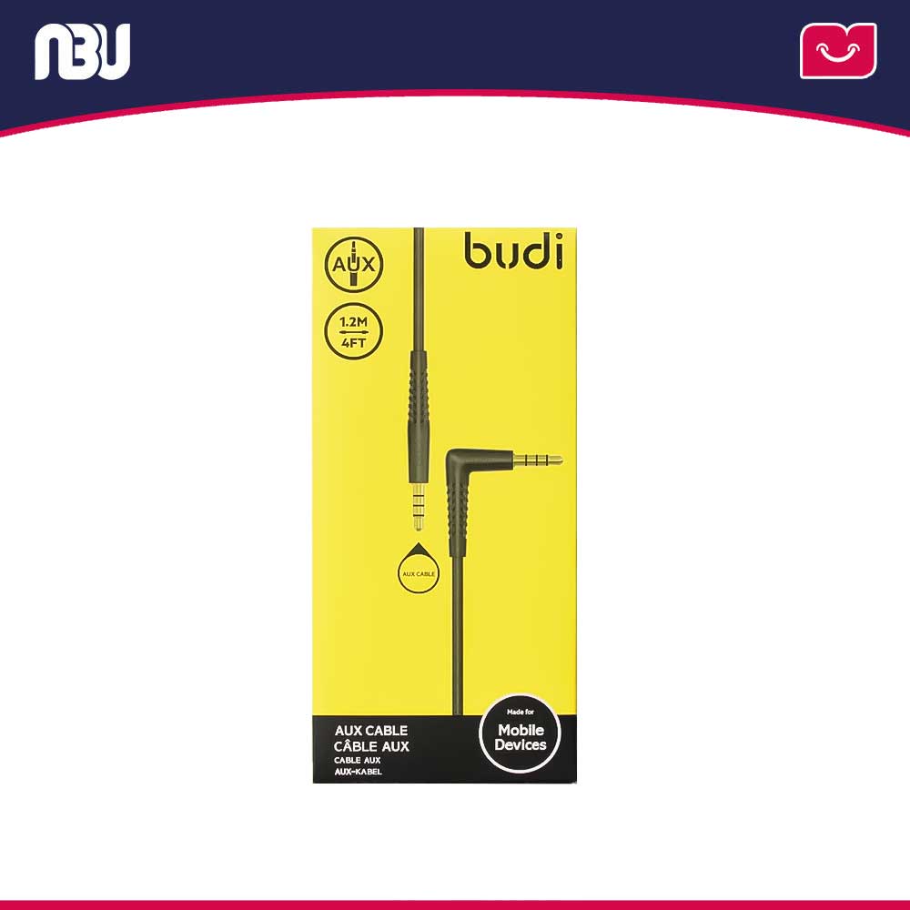 کابل AUX طول 1.2 متر بودی مدل M8J150X90 