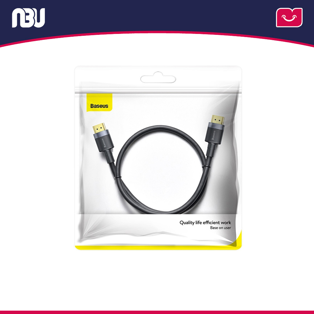 کابل HDMI 4K طول 1 متر بیسوس مدل CADKLF-E01