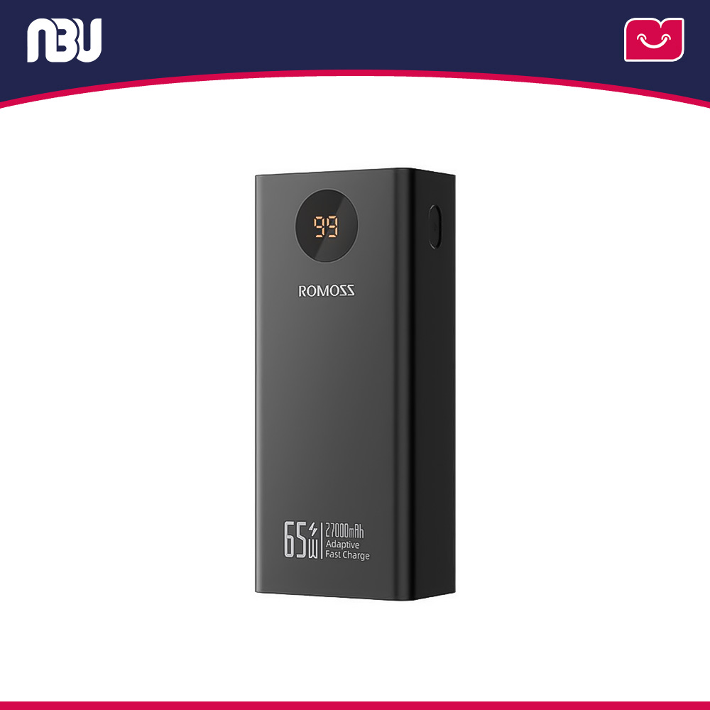 پاوربانک فست شارژ روموس  27000 میلی آمپر 65 وات مدل PEA27-282