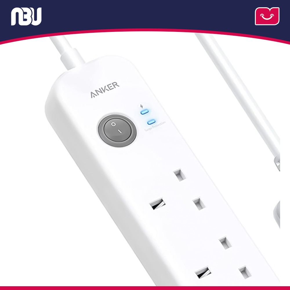 چند راهی برق 2 متری انکر مدل PowerExtend USB (6 in 1) A9141