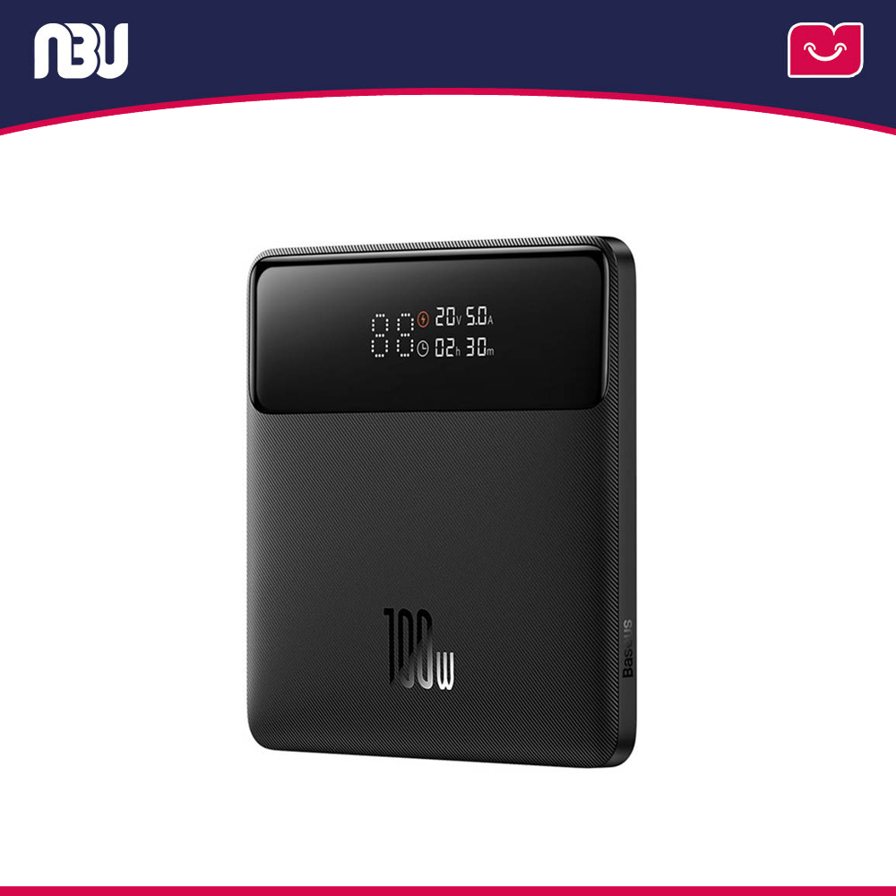 پاور بانک  20000 هزار میلی آمپر  100 وات  بیسوس  مدل Blade (HD) کد PPBL000301  شناسه 628031