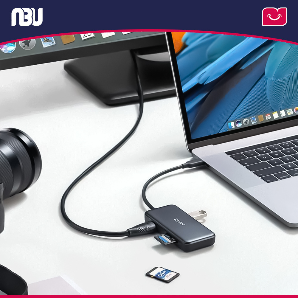 هاب USB-C انکر 5 پورت انکر مدل PowerExpand کد A8334HA1