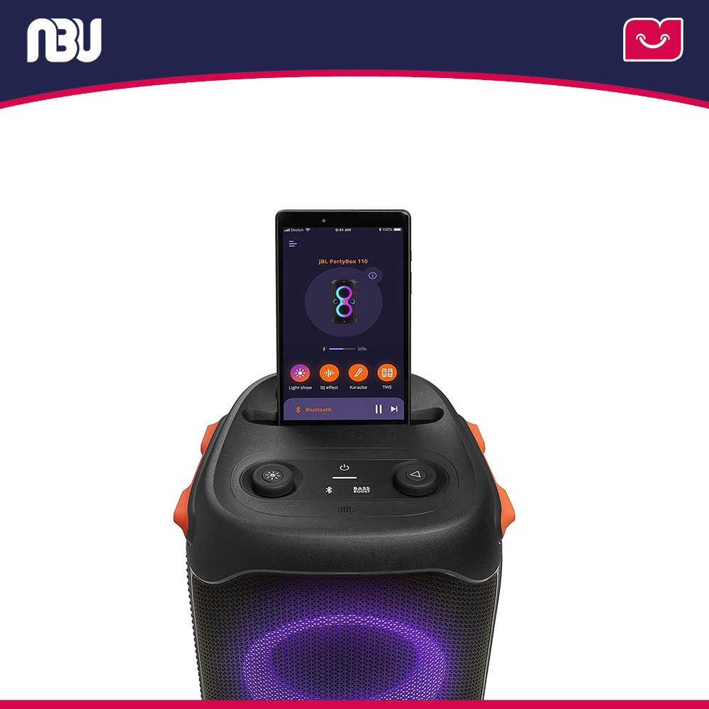 اسپیکر بلوتوثی قابل حمل جی بی ال مدل Partybox 110
