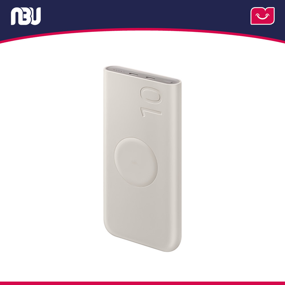 پاوربانک 10000 میلی آمپر بی سیم سامسونگ مدل EB-U2510XUEGEU 25W