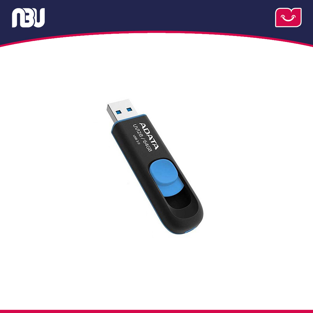 فلش مموری ای دیتا USB 3.0 ظرفیت 64 گیگابایت مدلUV128