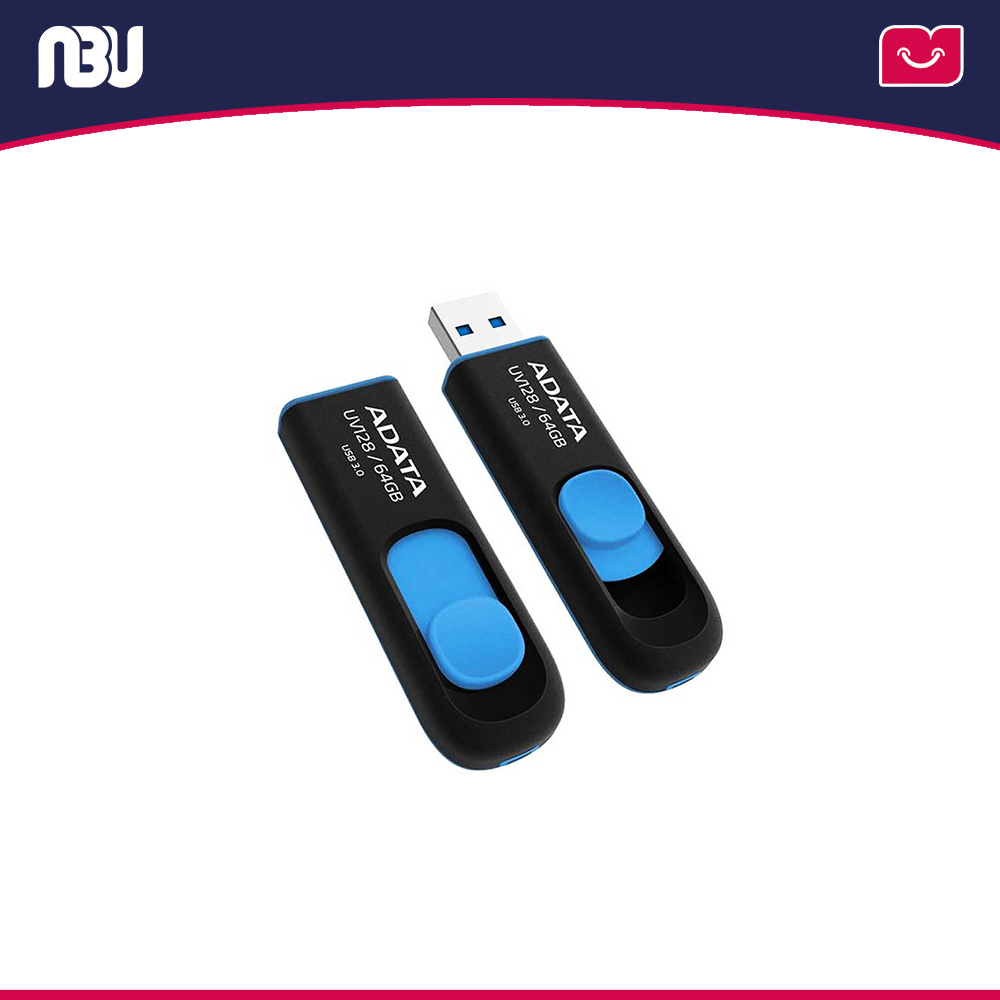 فلش مموری ای دیتا USB 3.0 ظرفیت 64 گیگابایت مدلUV128