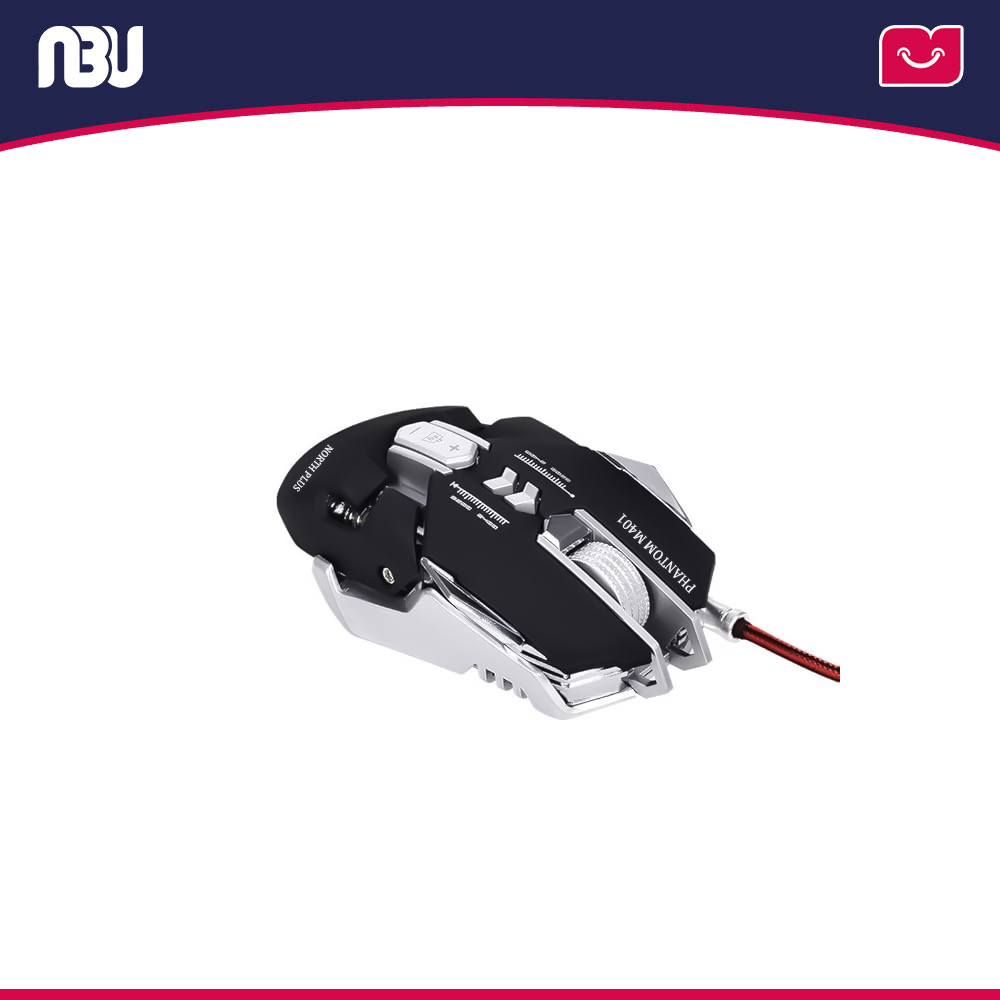 ماوس گیمینگ سیمی نورث پلاس مدل PHANTOM M401