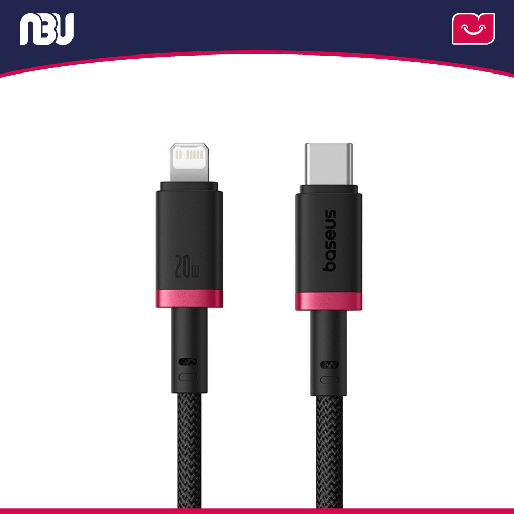 کابل تبدیل USB-C به لایتنینگ طول 1متر بیسوس مدل Dura کد P10377800U01-01 شناسه 669874 
