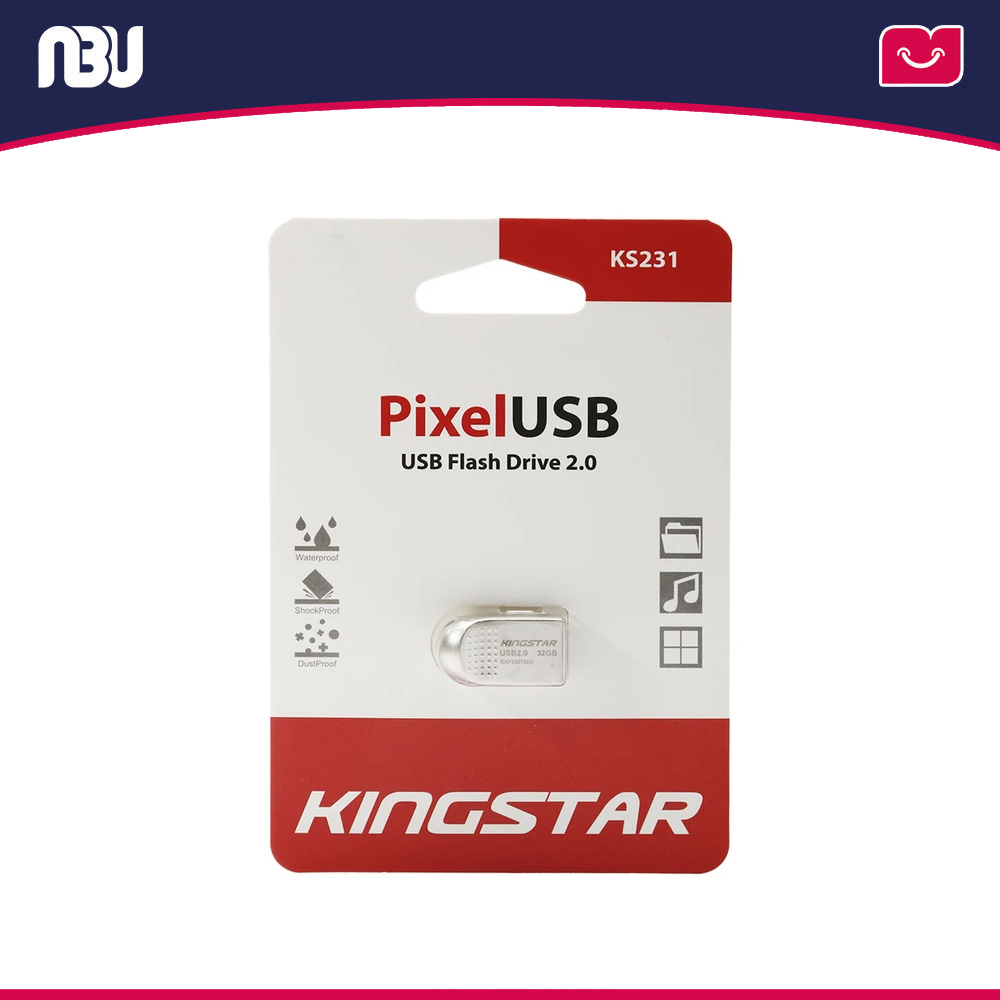 فلش مموری USB2.0 کینگ استار مدل KS231 ظرفیت 16 گیگابایت
