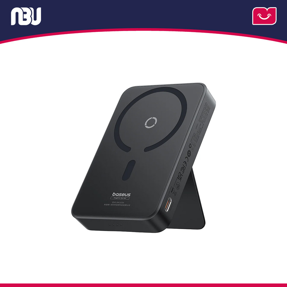 پاوربانک 5000 میلی آمپر 20 وات بیسوس  MagPro Magnetic کدP10064101123-00 شناسه 647070