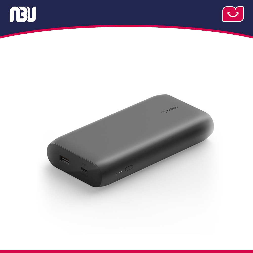 پاور بانک  20000 میلی آمپر2 پورت با کابل 15سانتی متری بلکین مدل BPB002bt