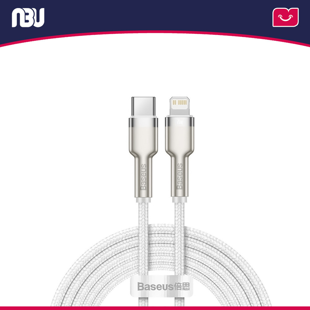 کابل تبدیل USB-C به لایتنینگ طول 0.25 متر بیسوس مدل  CATLJK-01 کد202054 