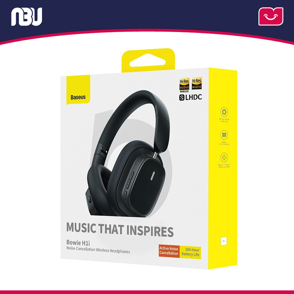 هدفون بلوتوثی بیسیم بیسوس مدل Bowie H1i کدA00050402113-00 شناسه 631710 